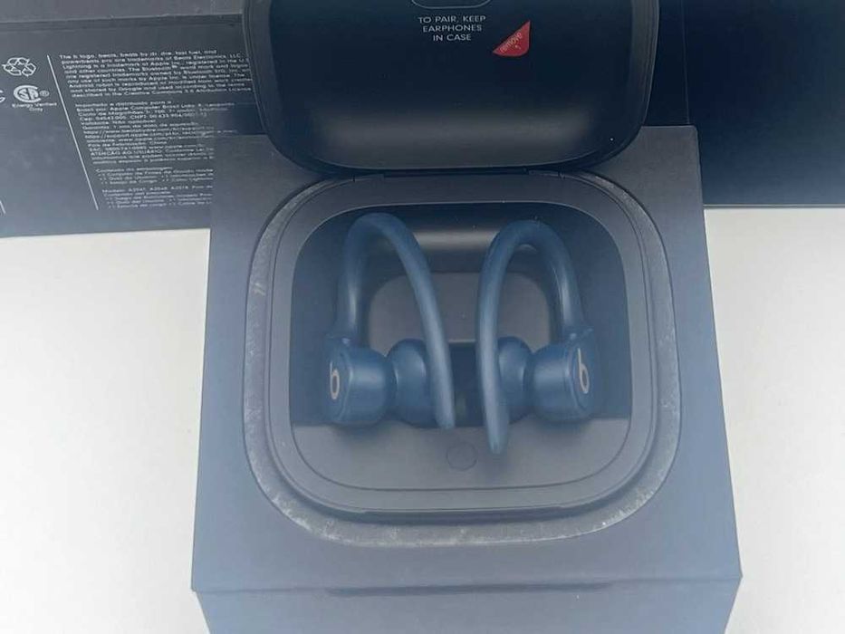 Беспроводные Наушники PowerBeats Pro Blue USA - Идеал ! Гар 1 месяц
