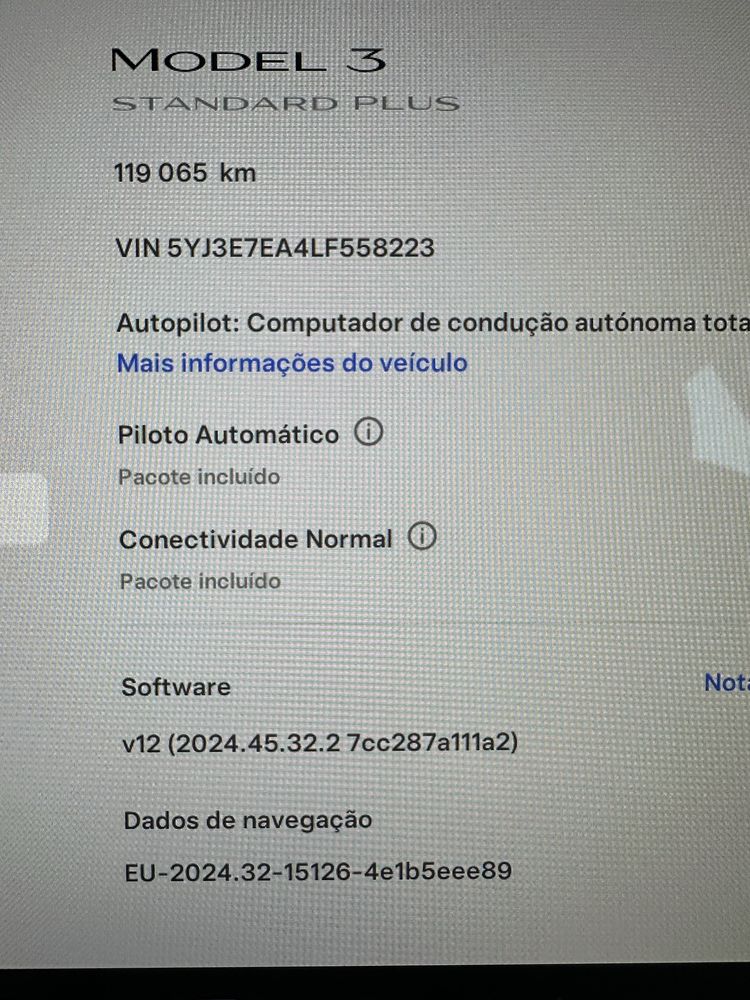 Tesla model 3 standard plus