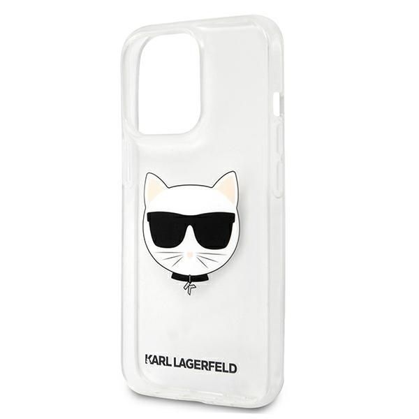Karl Lagerfeld Etui na iPhone 13 Pro Max Transparentne Choupette