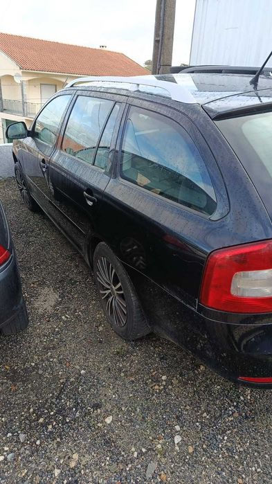 Skoda Otavia acidentada
