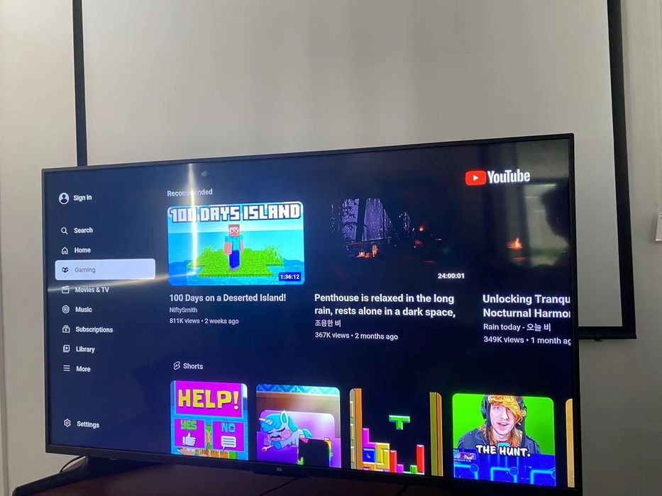 Recetor Multimédia para TV - 4Gb RAM + 32Gb Rom - Android TV - Comando
