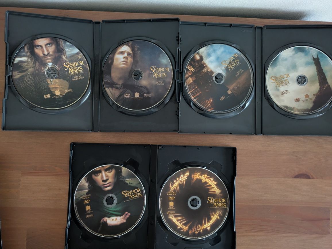 DVD Trilogia Edição Especial LOTR (Como Novo)