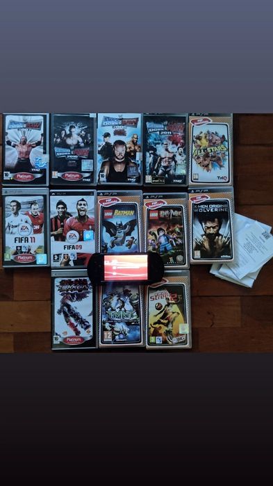 PSP Nova +Carregar Original+ 13 Jogos