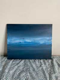 Obraz na płótnie, Ocean abstrakcja 40x50
