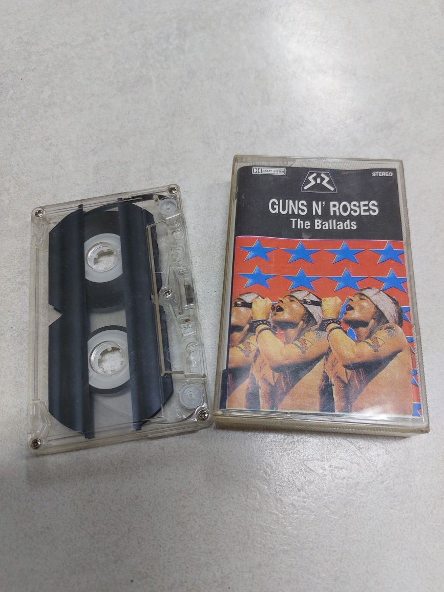Guns N'Roses. The Ballads. Kaseta magnetofonowa