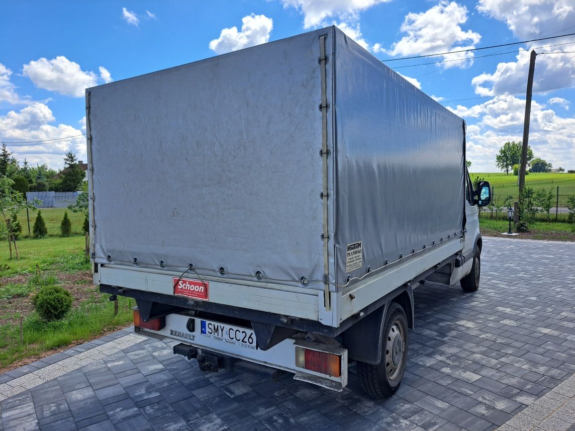 Renault Master 2,5DCI 115KM 6 biegów Plandeka Hak 1300KG ładowności