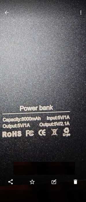 Power bank 8000mAh