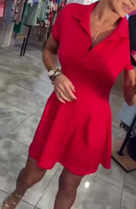 Nowa Sukienka czerwona L