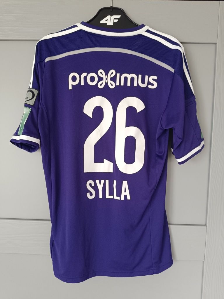 Koszulka RSC Anderlecht #26 2014/15 Home Adidas Climacool Roz. M