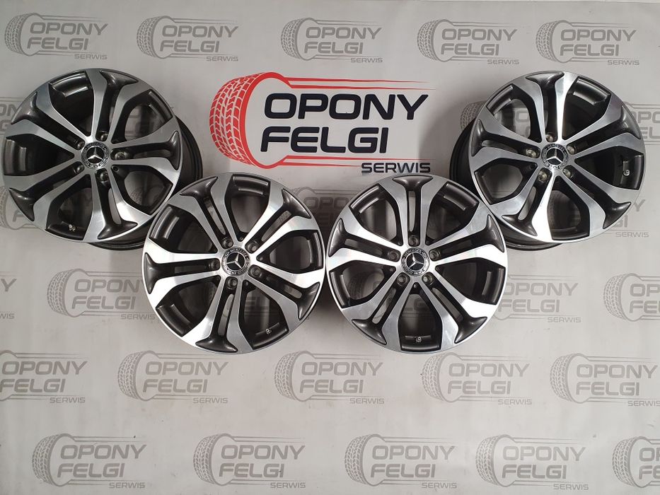 Alufelgi 17 Mercedes Glc Cla C-E-KLASA 5x112 opony felgi Opatów