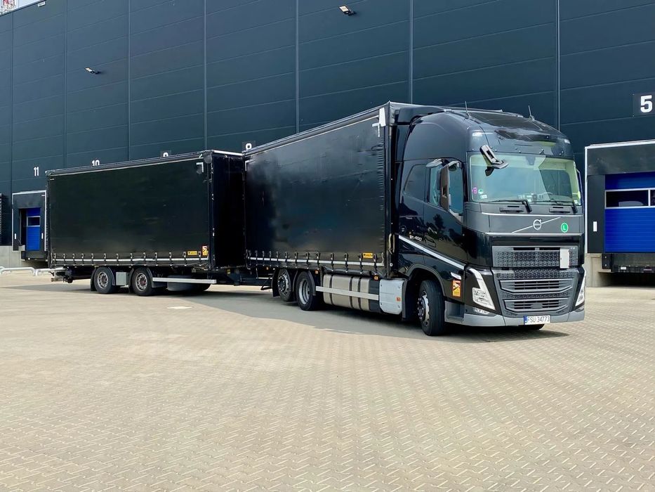 Volvo FH 460  + Przyczepa Wielton Zestaw JUMBO 120 m3
