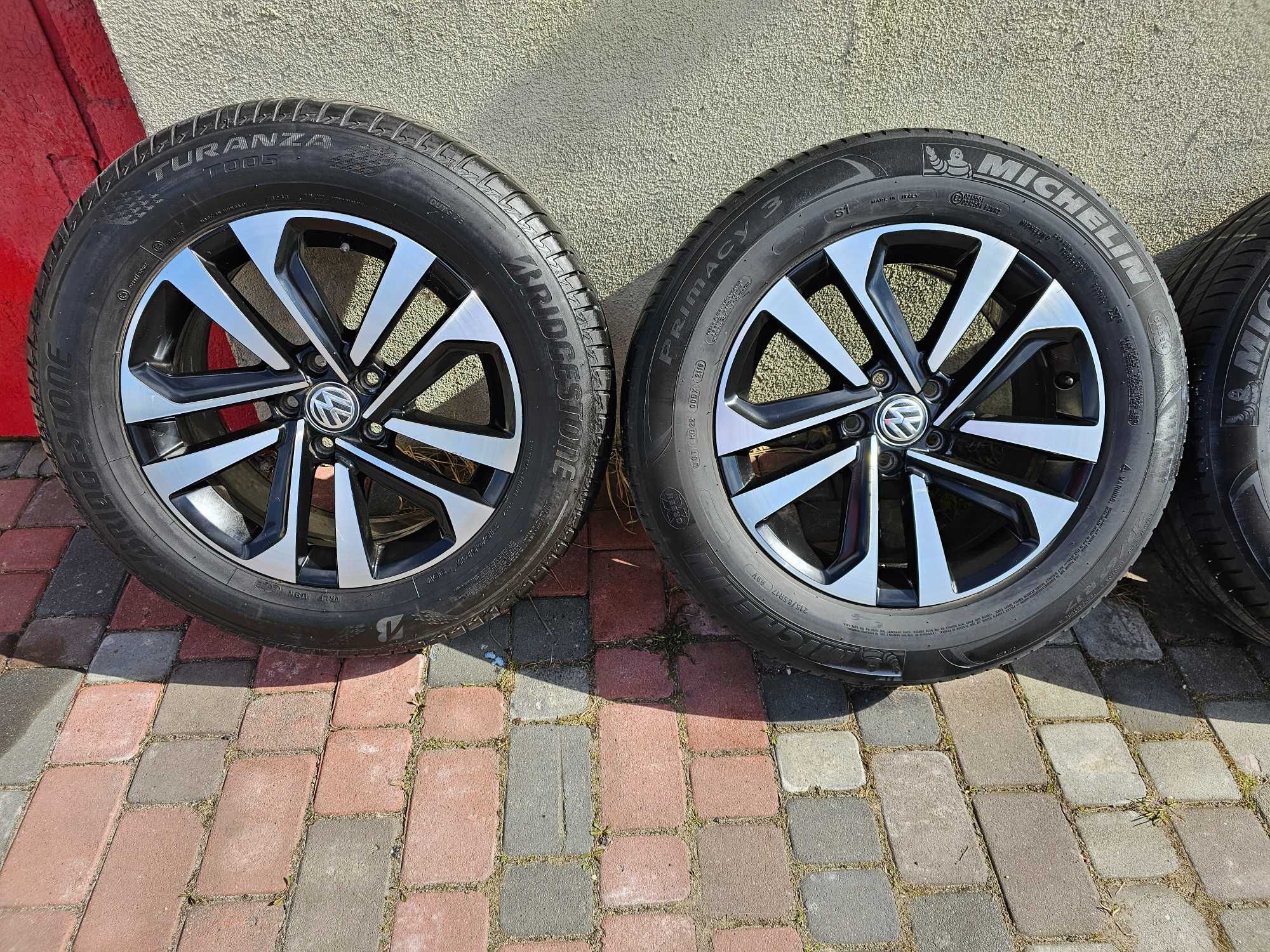 koła vw tiguan alufelgi koła 17 cali 215 65 r17 t roc passat t cross