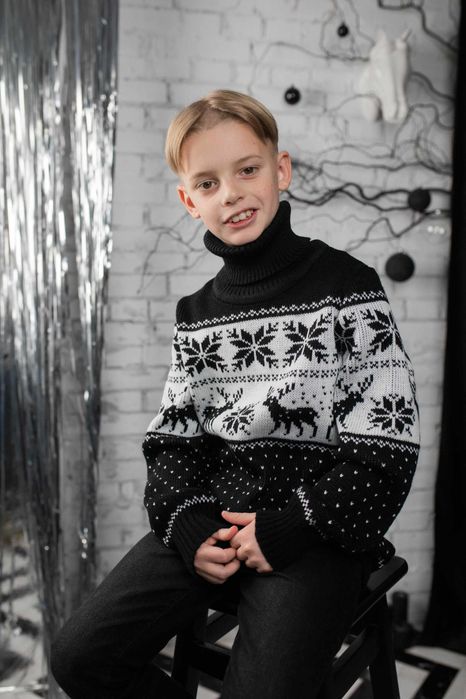 Новорічні светри 2025, Вовняні, теплі, якісні, Українська в’язка