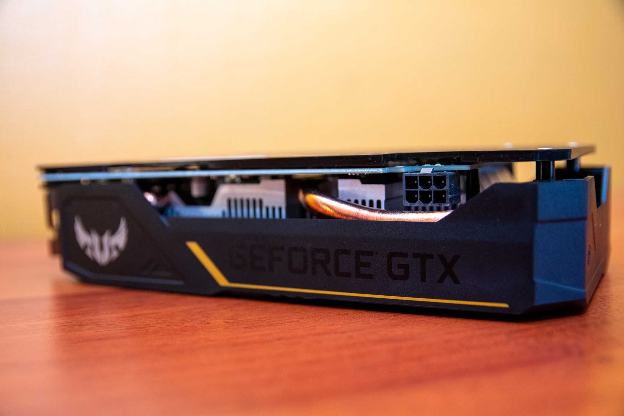 Игровая видеокарта Asus 1650 Super TUF OC Gaming 4GB GDDR6