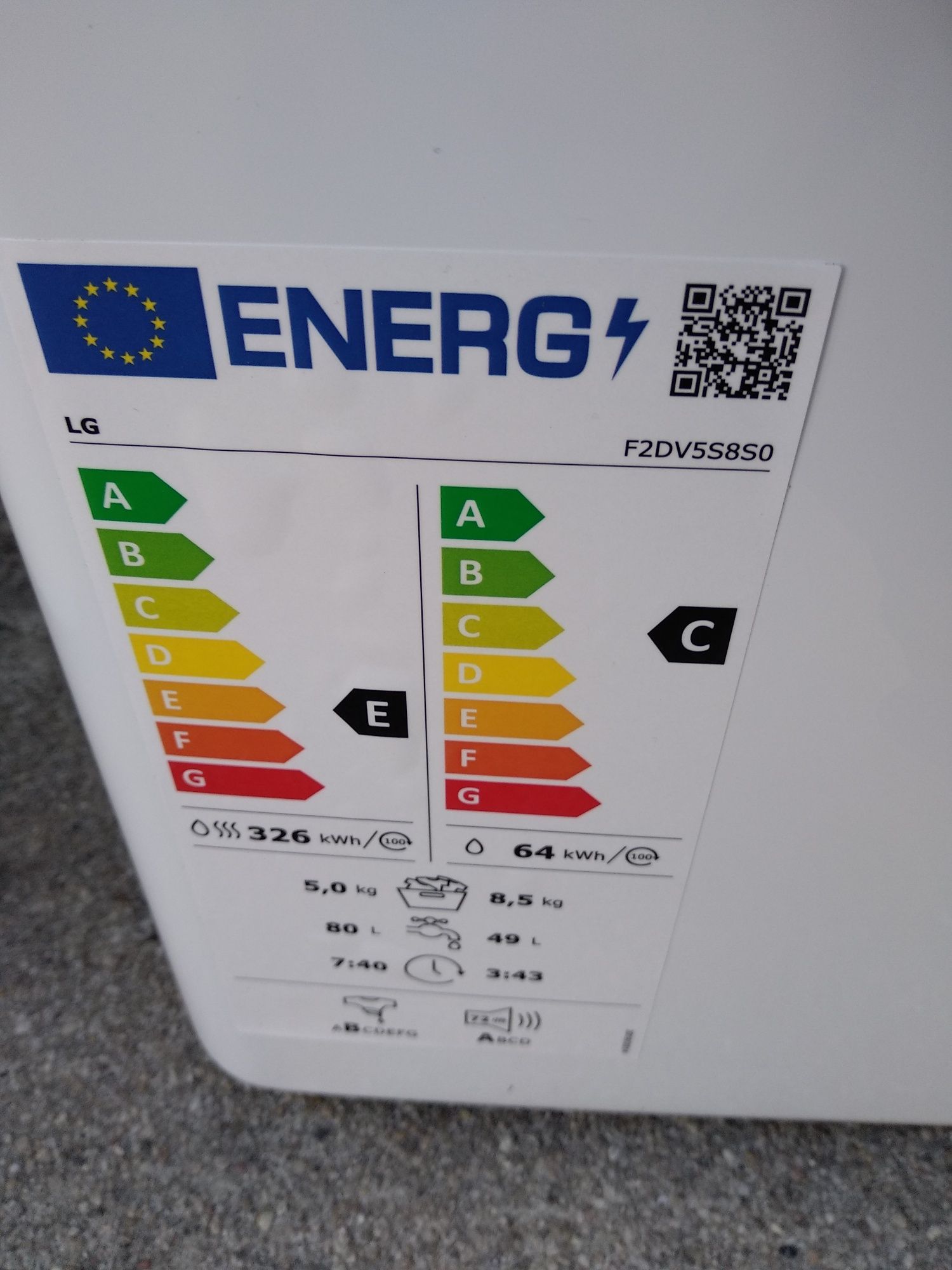 OUTLET Janki ul Wspólna 6 Pralko-suszarka LG F2DV5S8S0