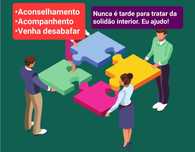 Psicólogo. Aconselhamento. Consulta.