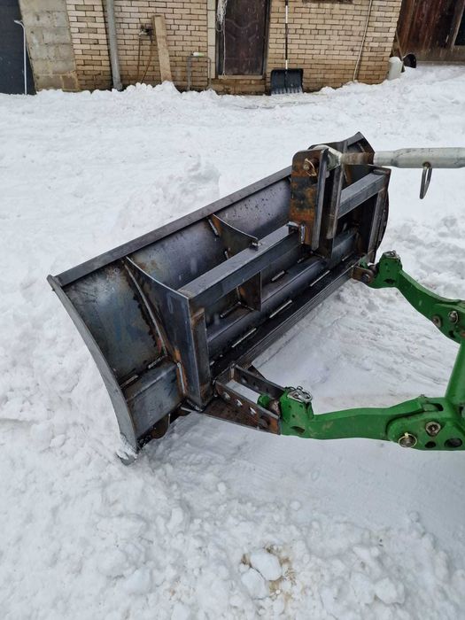 Pług Spych Zgarniacz do śniegu kiszonki obornika paszy 2,5M