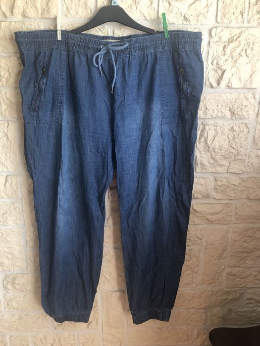 Jegginsy jeans Janina na gumie r. 52/54