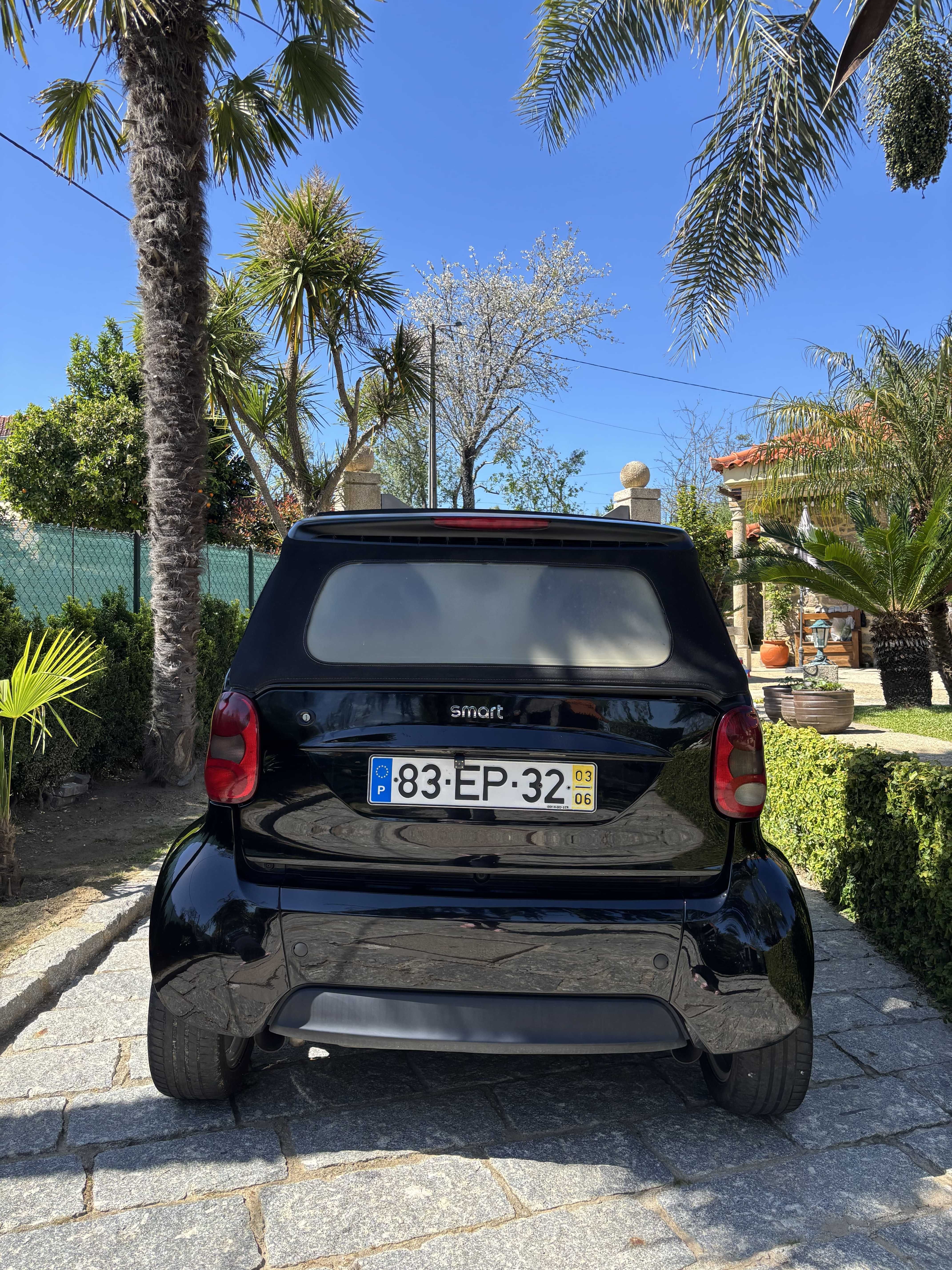 Smart Cabrio preto (apenas vendo, não troco)