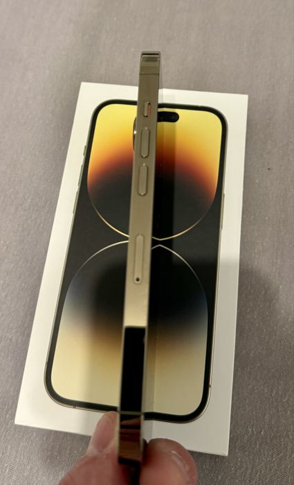 Sprzedam Iphone 14pro 256gb gold idealny
