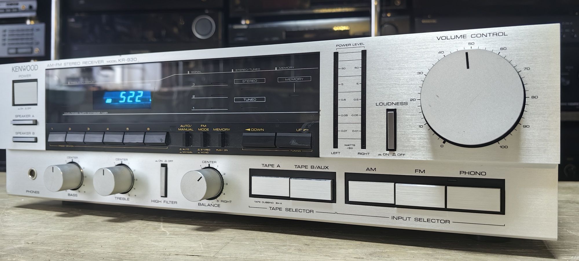 Ресивер Kenwood KR-930/Дефект/4Ω