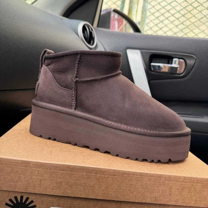 Угги/Угг/Уггі/Уги/Угі/UGG Australia Ultra Mini Platform Chocolate