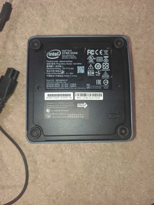 Мінікомп'ютер Intel NUC10 i7 FNH