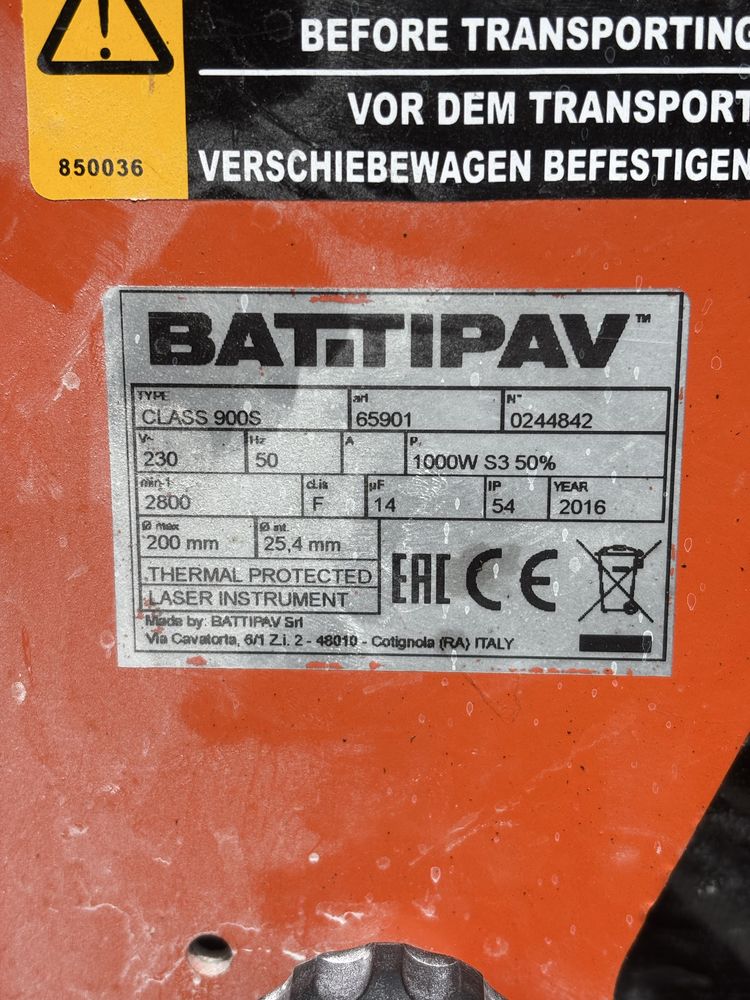 Piła stołowa elektryczna do płytek gresu BATTIPAV CLASS 900S