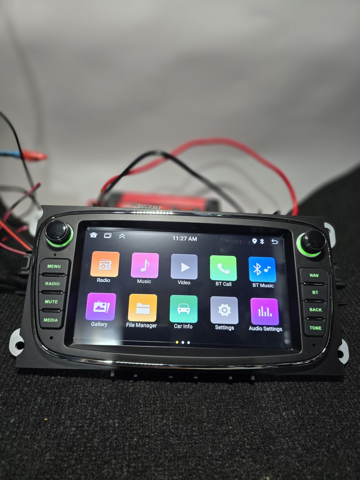 Rádio Ford Focus, Mondeo, S-Max Android 13 com GPS