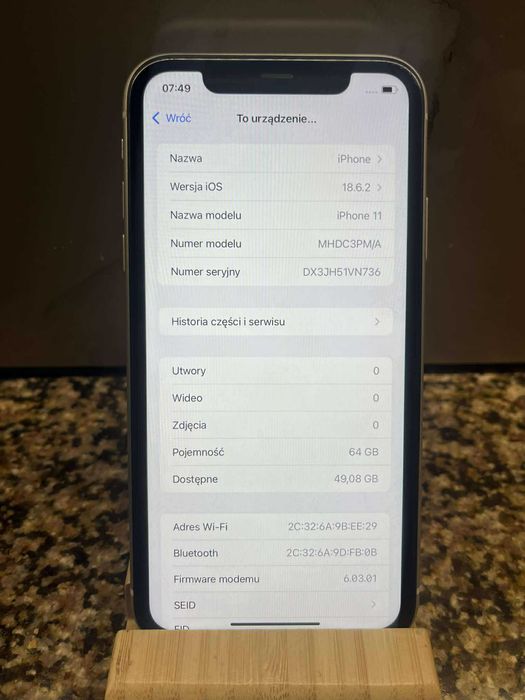 iPhone 11 64GB – Biały