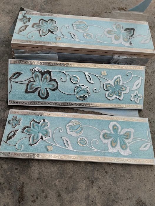 облицовочная керамическая 
 кахельная плитка для стен фриз