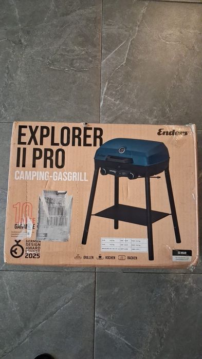 Enders Camping Explorer II Pro, termometr do grilla, funkcja grillowan