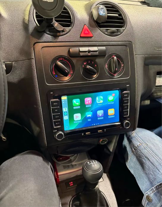 Radio 2din carplay android kamera golf touran audi passat vw bmw polo