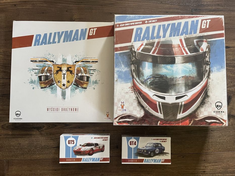Rallyman GT + wyscigi druzynowe + GT4 i GT5