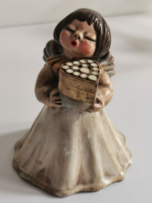 Anioł Thun Bonzen Angel. Antyk.