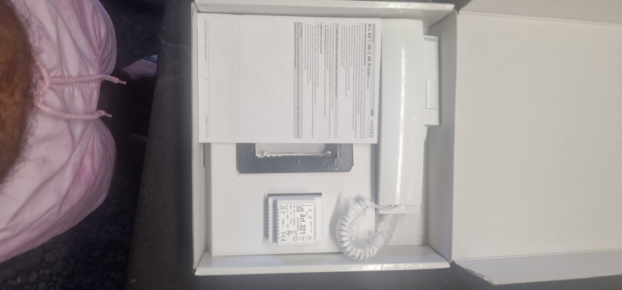 Vendo campaínha. Telefone e transformador VIDEX.