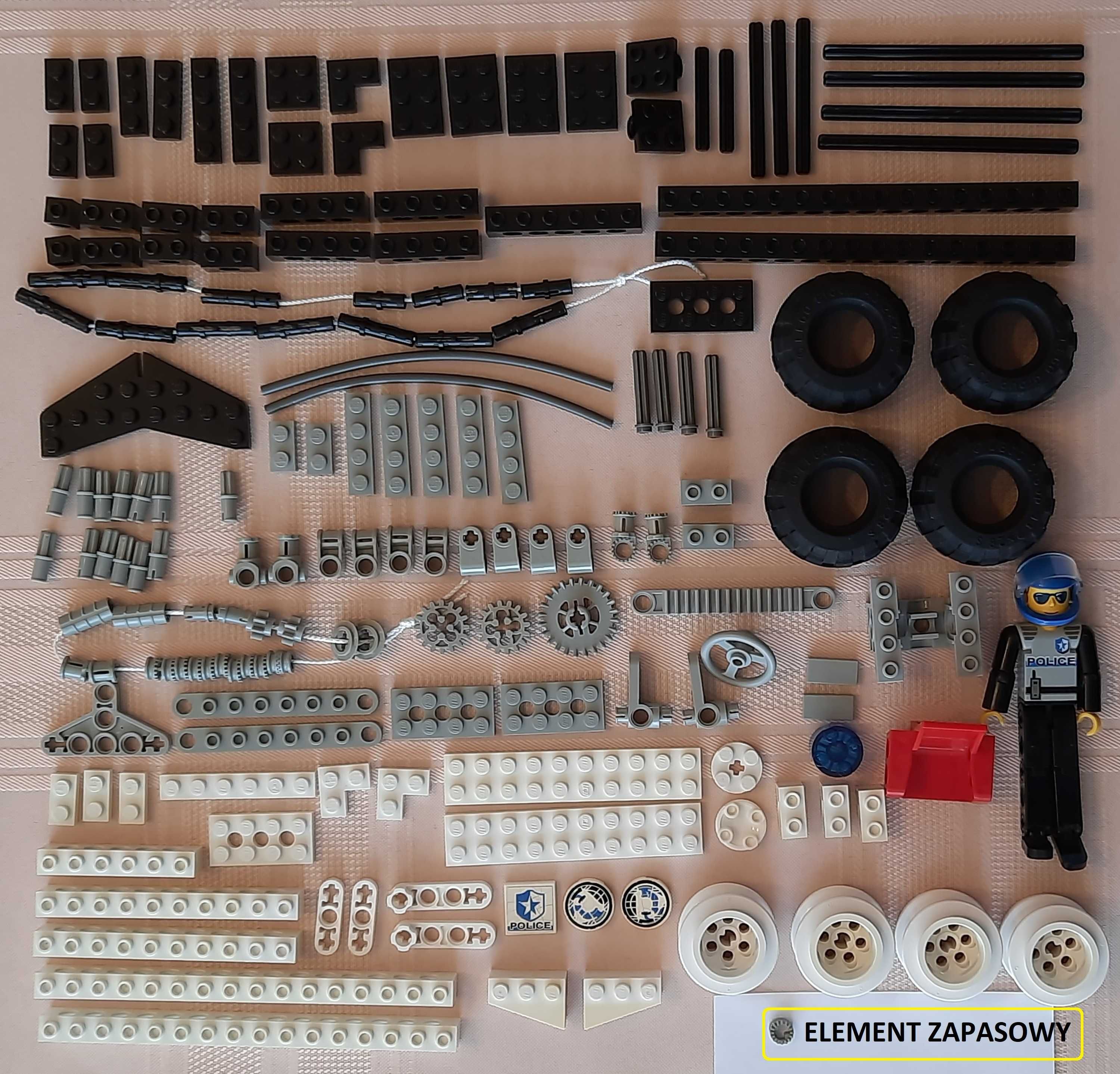 LEGO TECHNIC 8230 Coastal Cop Buggy z instrukcją i pudełkiem