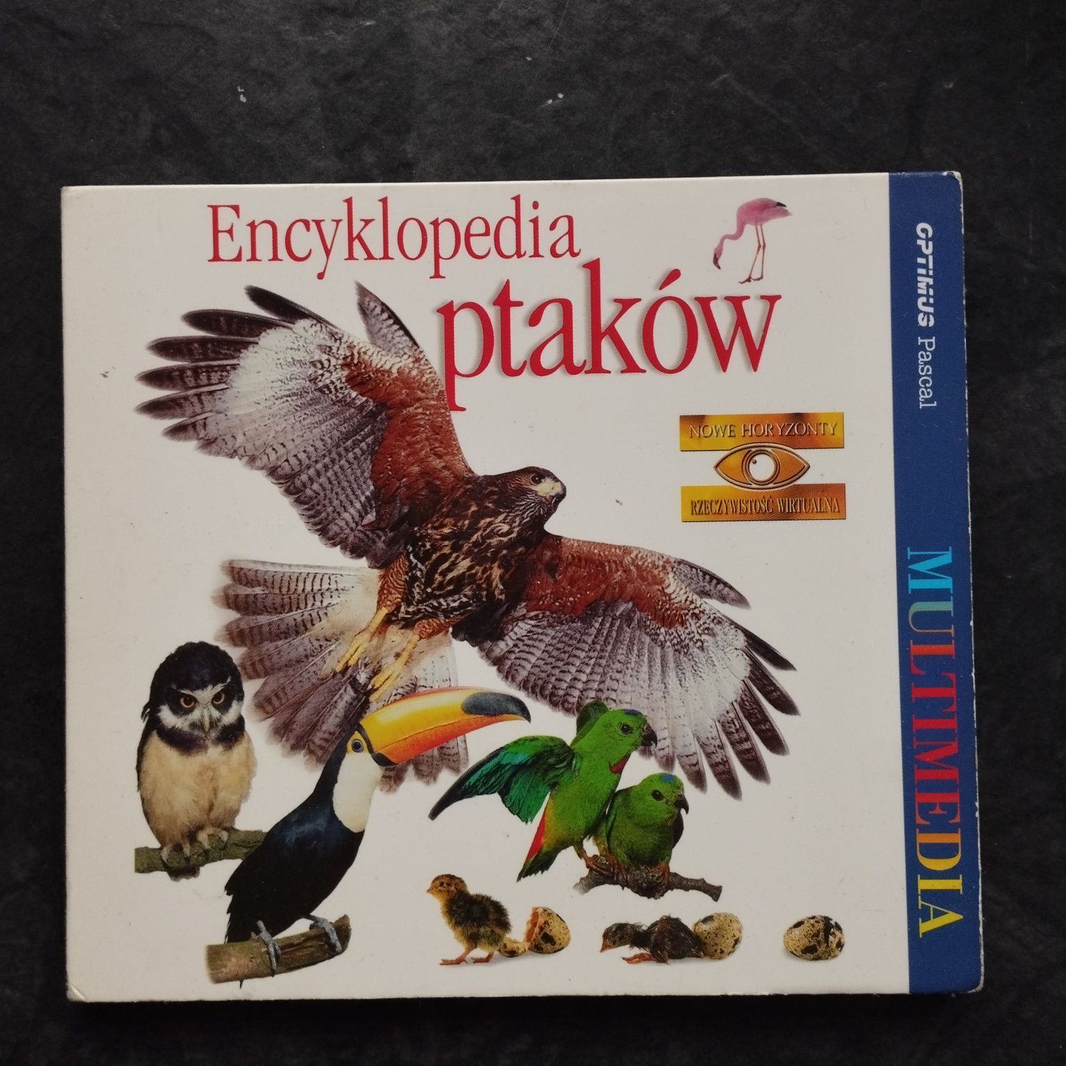 Płyta CD encyklopedia ptaków multimedia Optimus Pascal