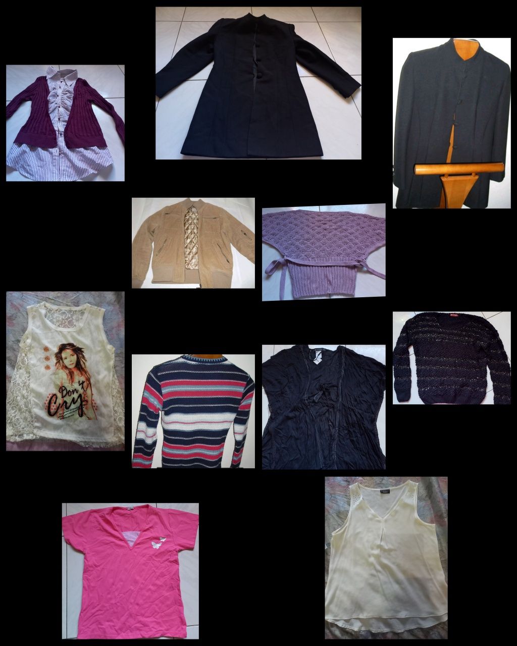 Lote roupas para despachar