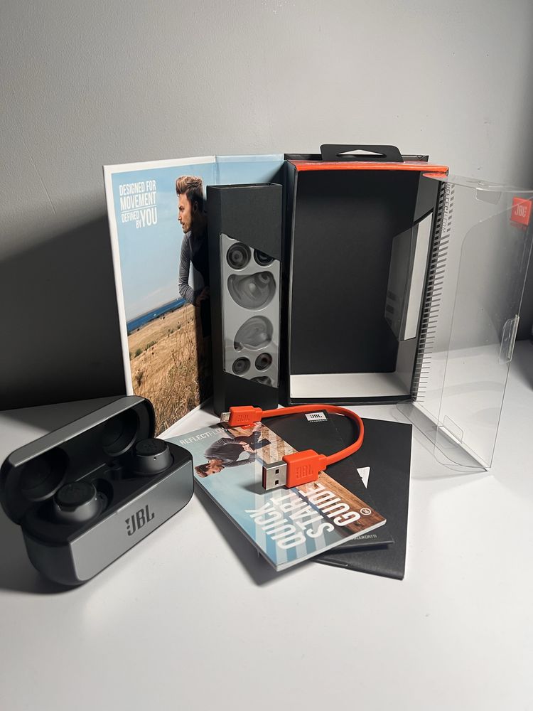 JBL Reflect Flow słuchawki douszne bezprzewodowe NOWE True Wireless