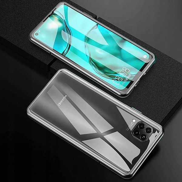 Etui Magnetic 360° 2x Szkło do Huawei P40 Lite