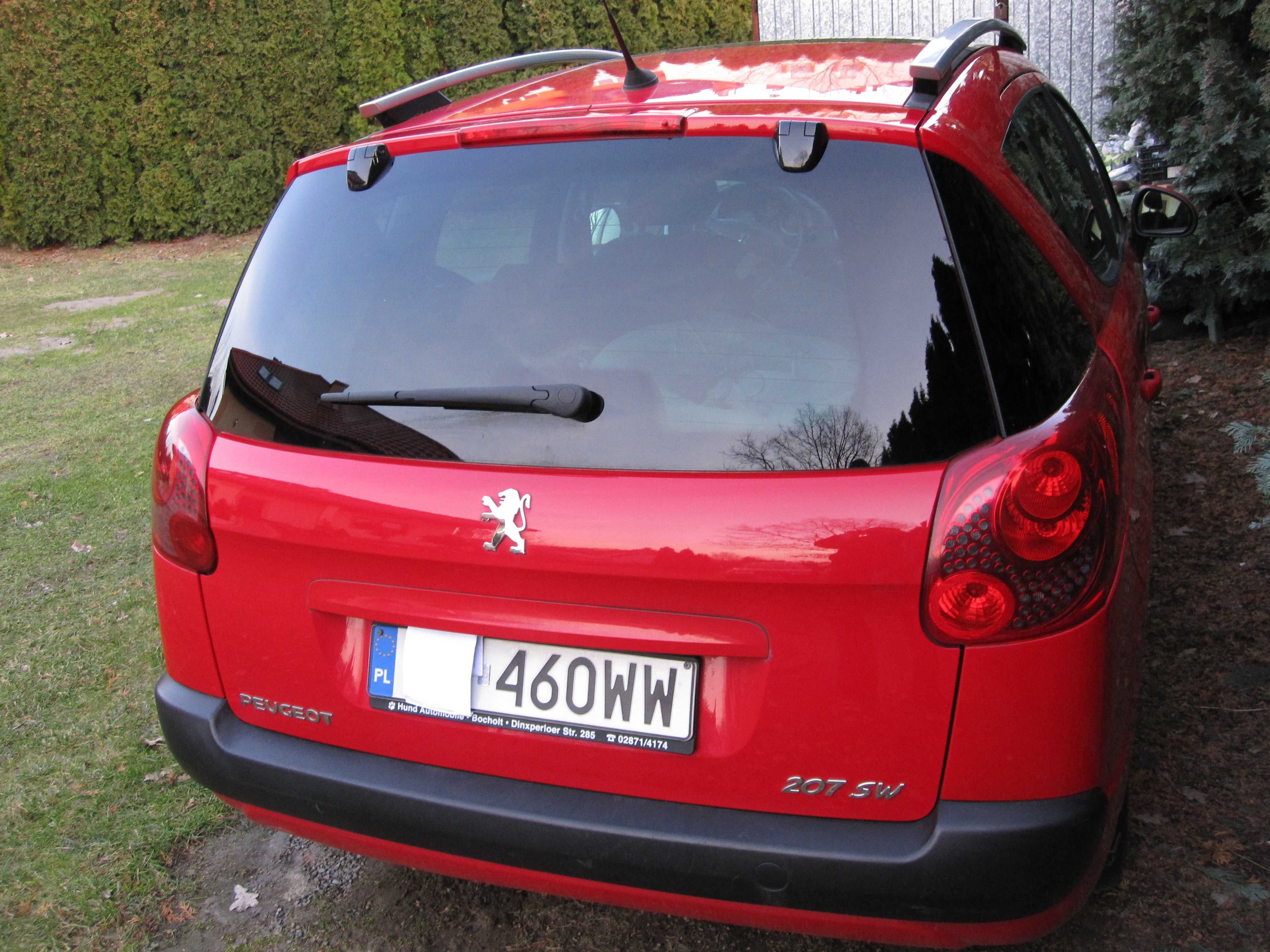Peugeot 207 Sw 2007 1.4 benzyna-gaz,  nowa cena 1 własciciel w Polsce