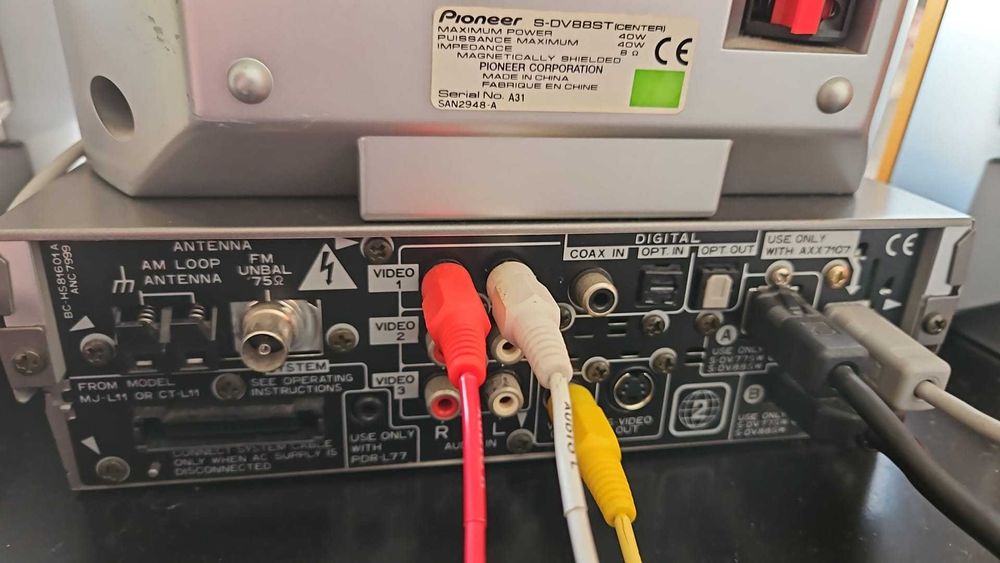 Sistema som Home Cinema Pioneer