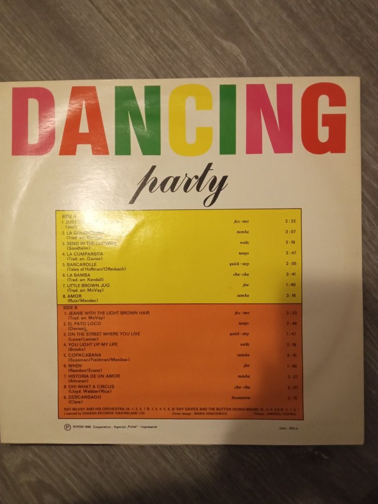 Dancing party. 1986