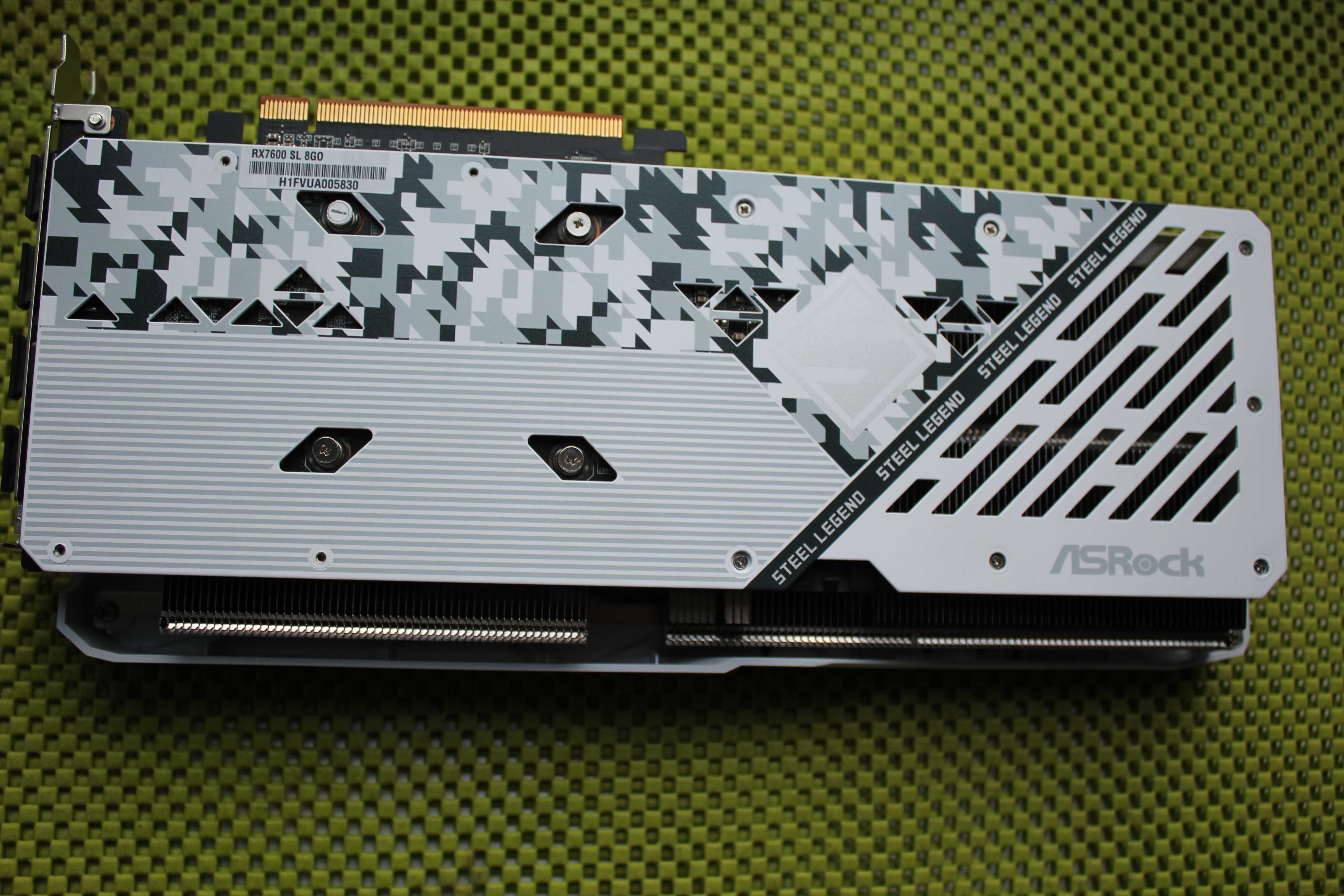 ASRock Karta graficzna Radeon RX 7600 Steel legend 8GB OC 128bit