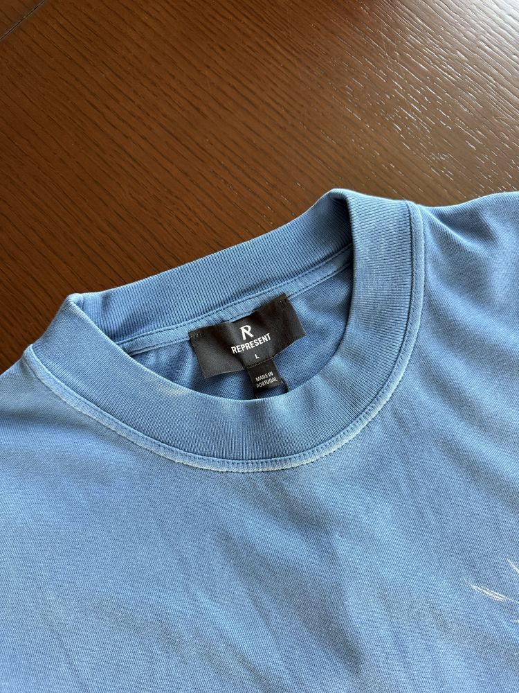 Represent Icarus Sky Blue T-Shirt (L, XL)