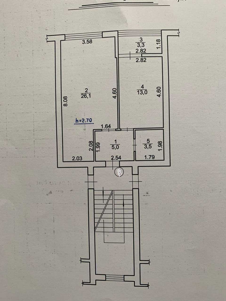 Продам 1 кімнатну квартиру в ЖК Дан Буд, Героїв Крут 5