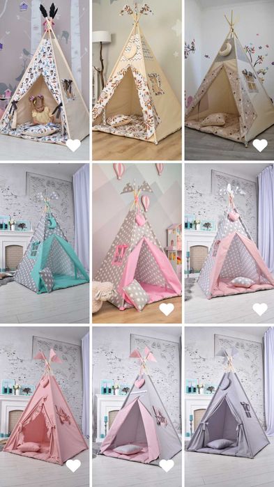 Дитячий вігвам | 35 дизайнів | Відправка сьогодні | Магазин в Києві