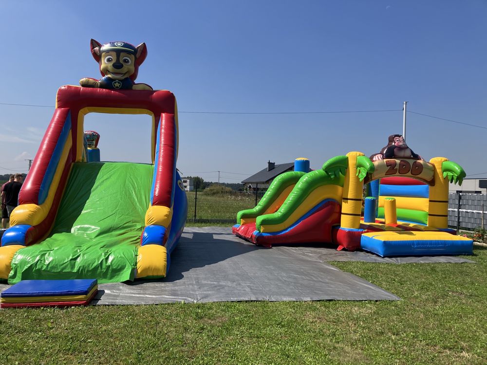 Dmuchaniec Dmuchańce DART Pieski ZOO KOMUNIA wynajem