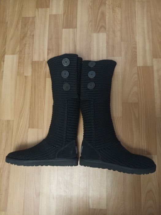 Оригинальные  вязаные сапоги UGG Australia, стелька внутри 26 см